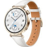 Huawei Watch GT 5 41mm Light Gold White Leather Strap